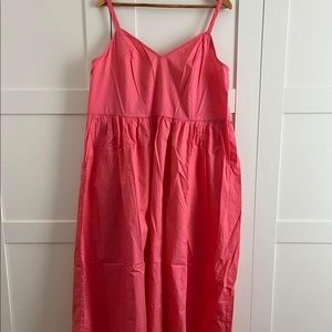 NWOT Old Navy Coral Maxi Dress, Size XL